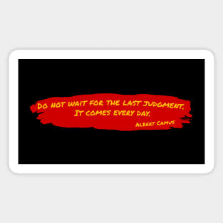 Albert Camus Quote Sticker